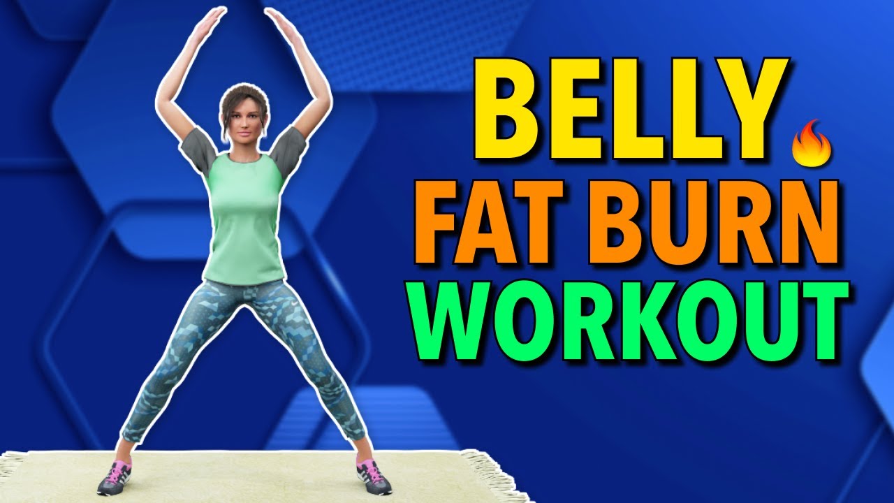 13 Min Standing Belly Fat Burn Dance Workout Youtube