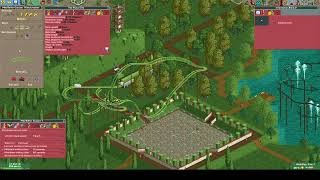 RollerCoaster Tycoon 2 - Gravity Gardens (No Commentary)