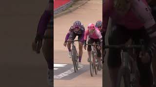 130km逃げ切った！ '23パリ〜ルーベ女子でアリソン・ジャクソンが初優勝！ #shorts