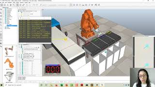 Purdue IE 574 Laboratory5 tutorial: Machine learning (AI) in v-rep.