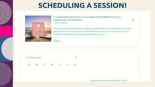 SCHEDULING A SAVVY COACHING SESSION