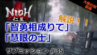 【仁王 サブミッション】#35「智勇相成りて」「慧眼の士」大阪の役・夏編