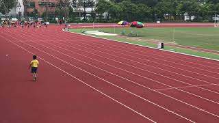 第二屆聯校陸運會100m決賽