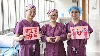 Chinese nurses present the evolution of nurse uniforms