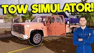 TOWING CARS \u0026 RUNNING OVER THE NEIGHBORS! - Trailer Park Mechanic Gameplay