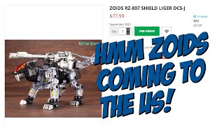 News Update: Kotobukiya HMM Zoids Coming to the US!