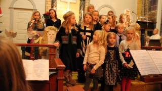 Familiegudstjeneste i Gyland Kirke Juleaften 2013