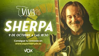 Sherpa, José Luis Campuzano, Barón Rojo. Viva 21, Vox España IFEMA 9-10-21