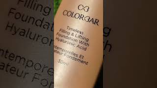 COLORBAR TIMELESS FILLING AND LIFTING FOUNDATION #shorts#trending#colorbar  #ytshorts#makeup