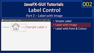 JavaFx Label | Part 2 - Label with Image | JavaFx GUI Tutorial #002
