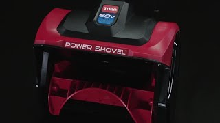 60V MAX Flex-Force 12-Inch Power Shovel | Toro® Snow Blowers