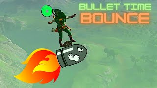 How to Bullet Time Bounce  - Zelda BOTW