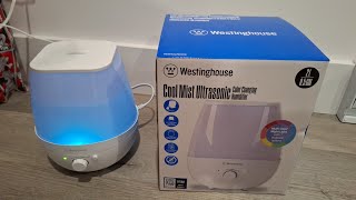 UNBOXING Cool Mist Ultrasonic Color Changing Humidifier ❄️ by Westinghouse