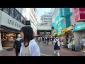 中央線 吉祥寺駅周辺の風景2週目【4k60fps】2024年10月13日 kichijoji station chuo line