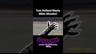 Tom Meets Miles 🤯🤯🤯🤯🤯🤯🤯 Leaked #shorts #viral #ytshorts #marvel #mcu #spiderman #trending #superhero