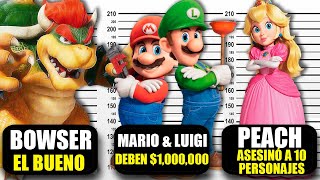 Si Los Villanos de Super Mario Bros La Película Fueran MULTADOS Por Sus Crímenes
