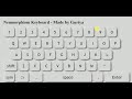 Neumorphism keyboard using html and css by technical girl