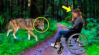 Stepmom Left Her Paralyzed Daughter in The Forest. A Wolf Saw Her & Did Something Very Surprising!