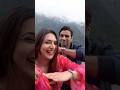 Divyanka Tripathi with Hubby Dahiya enjoying the wibes of Old Bollywood #youtubeshorts #trendingsong