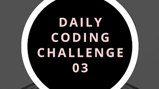 Daily Coding Challenge 3 | Shortest Jumps
