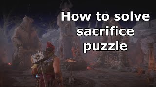 MK11 - How to solve sacrifice puzzle in the krypt