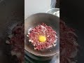 corned beef eggs asmr shorts