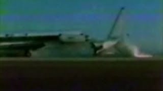 Plane Crash Landing on Runway Tail Falls Off MD 80 Aircraft after Test Flight Hard Landing Failure