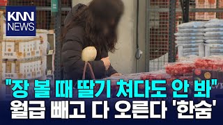 샀다하면 10만원 훌쩍, 장보기 겁난다 / KNN