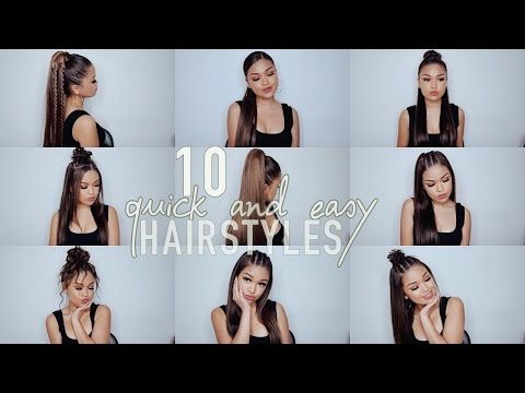 10 Simple Quick and Easy Hairstyles | Koleen Diaz 10 Simple Quick and Easy Hairstyles | Koleen Diaz