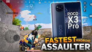 Fastest Android ASSAULTER 🔥 | Poco X3 Pro | BGMI MONTAGE