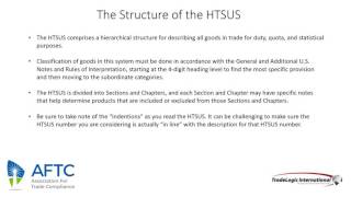 HTS Classification The Most Important Step 062016