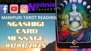 Ngashigi card message #manipuritarotreader #nonnietarot21 #dailytarotreading #viralvideo