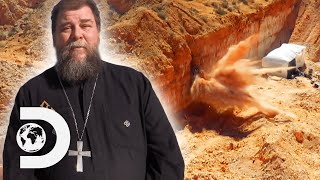 Orthodox Bishop Uses Explosives To Mine Opal And Fund Mission For Addicts | Outback Opal Hunters