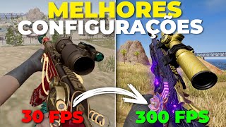 Essa dica AJUDA MUITO na gameplay: MELHORES CONFIGURAÇÕES atualizadas no PUBG em 2024!