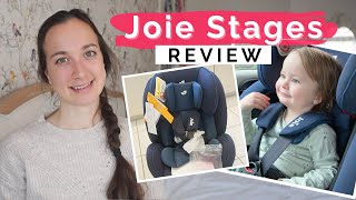 JOIE STAGES CAR SEAT REVIEW | FULL REVIEW OF JOIE STAGES CAR SEAT - FEATURES, FITTING, PROS \u0026 CONS