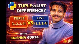 Tuple vs List in Python 🔥 | Complete Difference Explained (Hindi)