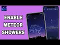 How To Enable Meteor Showers On Star Walk 2 App