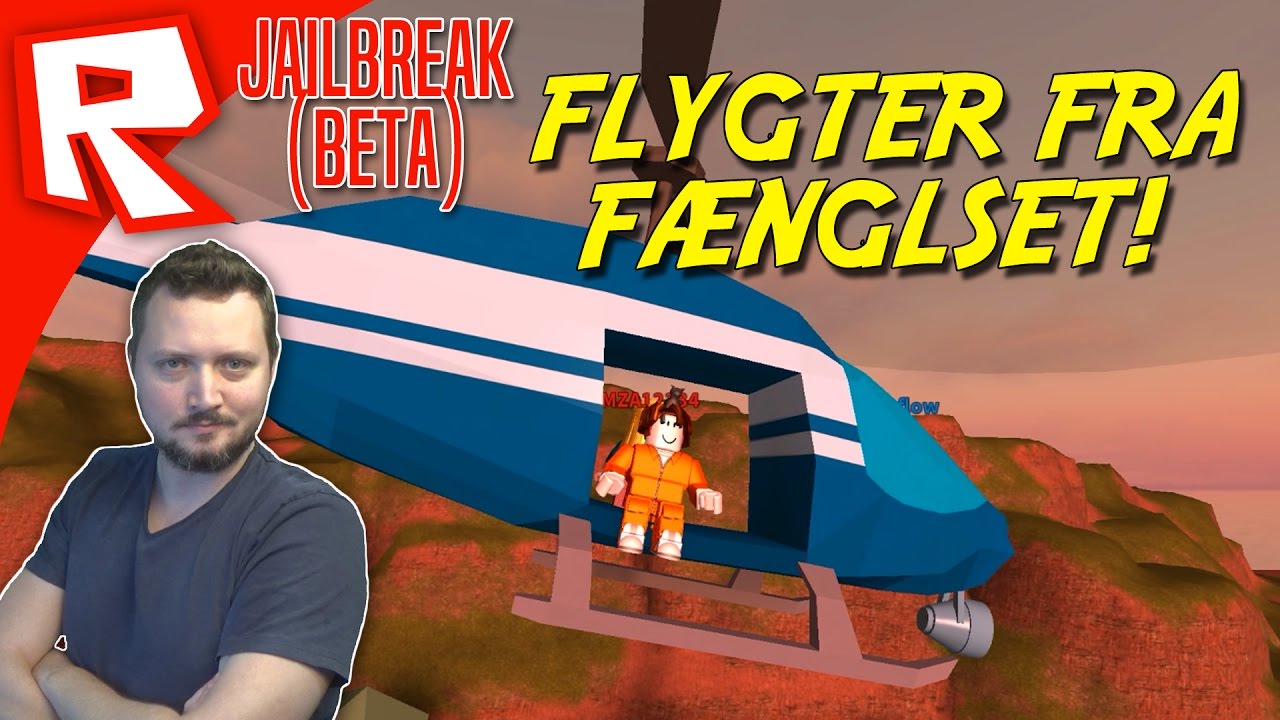 FLYGTER FRA FÆNGSLET! - Roblox Jailbreak Dansk Ep 1 - YouTube