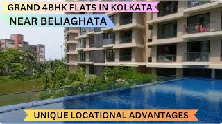 Ready 4 bhk Flats For Sale In Kolkata Near Beliaghata CIT Road Crossing 📞8100293325 | Best Complex