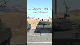 All Leopard Tanks