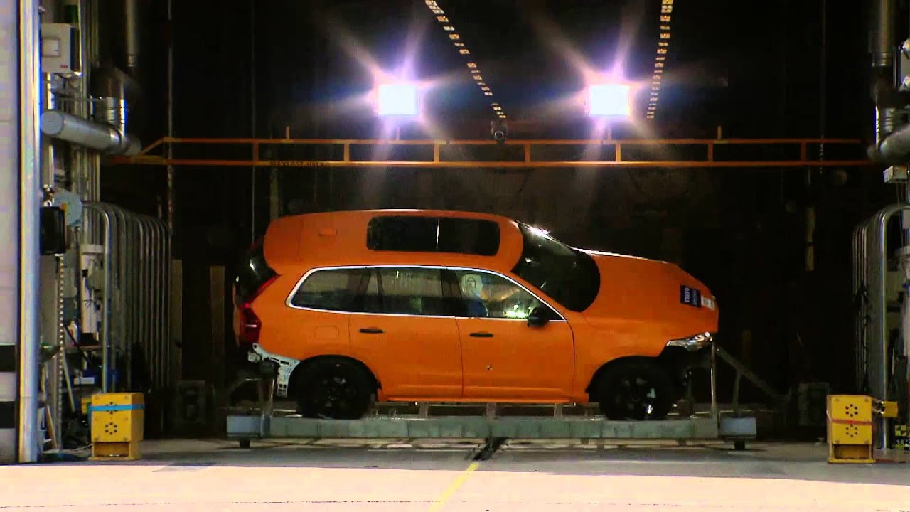 Volvo Xc90 Crash Tests Youtube