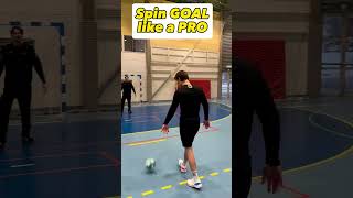 🥅 🔥 SPIN GOAL Like a PRO !! 📽 ulrikbe #shorts #handball #balonmano