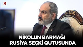 Nikolun barmağı Rusiya seçki qutusunda