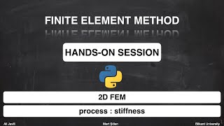 2D FEM in Python - Stiffness