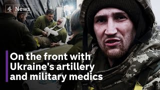 On the frontline of Ukraine's artillery war