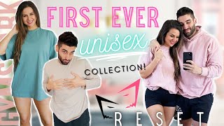 YAY!! NEW GYMSHARK RESET UNISEX TRY ON HAUL, REVIEW, \u0026 SIZING! FT. BAE! | GYMSHARK NEW RELEASES!