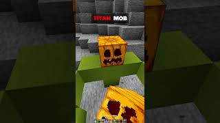 MINECRAFT : SPAWN TITAN MOB IN MINECRAFT🤯 WAIT FOR IT.. #minecraft #shorts