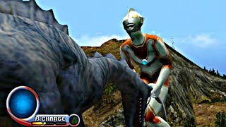 ULTRAMAN PS2 RETURN OF ULTRAMAN - 【Ancient Monster Kingsaurus III Appears】『Part 2』