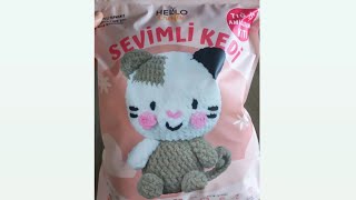 Amigurumi Sevimli Kedi Kiti Açılımı Yapıyorum😻✨