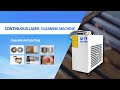 How to use double axis continuous laser cleaning rust removal machine ---LME laser